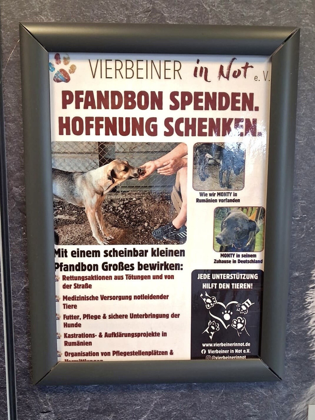 Pfandbon-Flyer